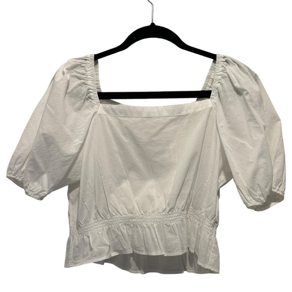 Uniqlo Blouse White Medium - Picture 2 of 10